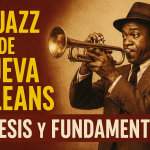 El jazz de Nueva Orleans: génesis del primer estilo del jazz y matriz del jazz tradicional.