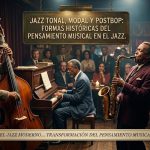 Jazz tonal, modal y postbop: formas históricas del pensamiento musical en el jazz