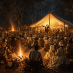 Cuando el bosque se convirtió en un templo: las reuniones de campamento.